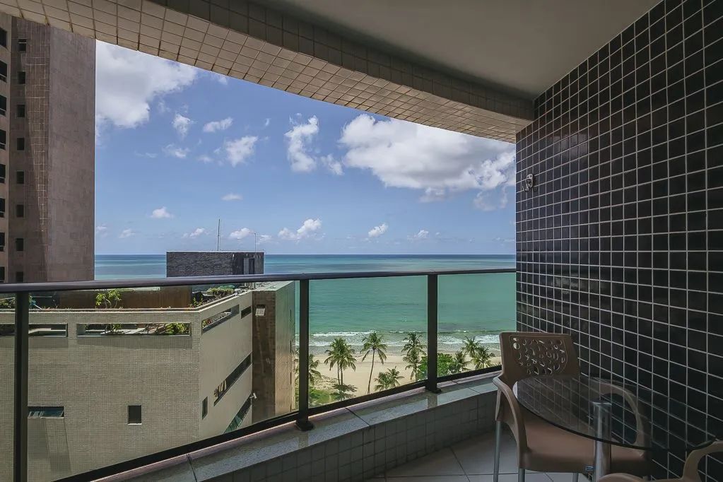 Apartamento para locação no Edifício Parque Atlântico, em Boa Viagem  44m², 1 suíte, varan - Foto 5