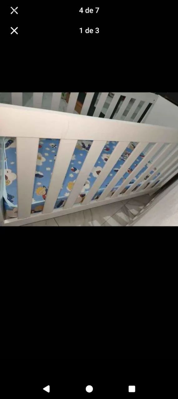 Berço infantil bem conservado  - Foto 3