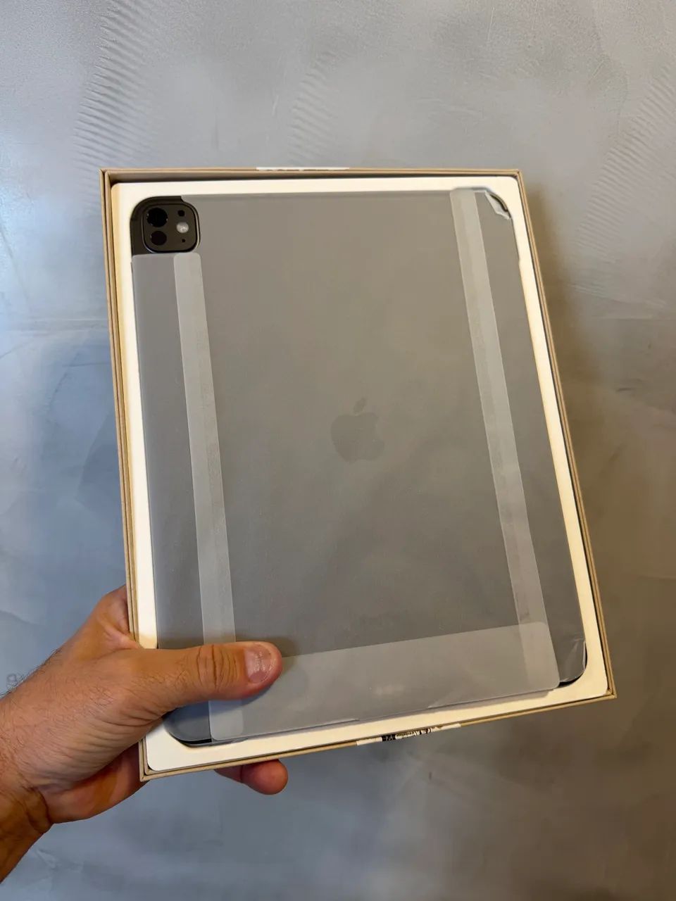 iPad Pro M4 256gb wifi cellular 13 polegadas novo Garabtia Apple 1