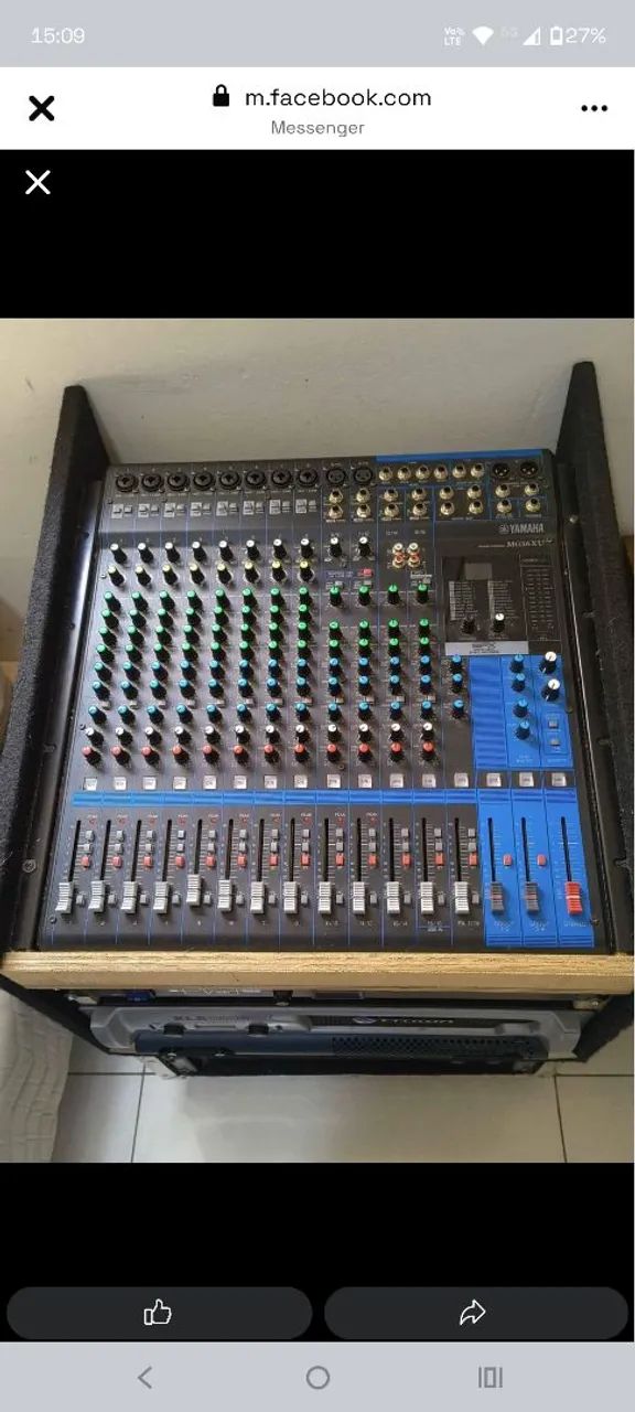 Vendo mesa de som Yamaha 