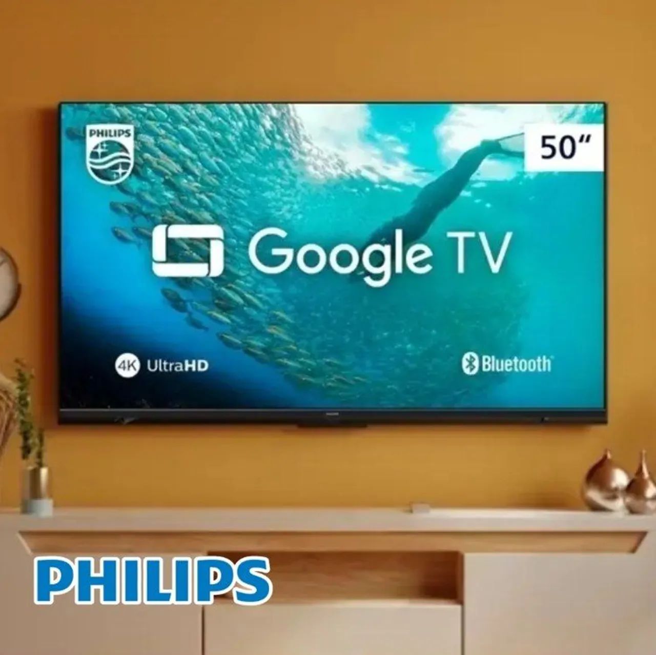 Tv Philips 50 polegadas 4k - Foto 3