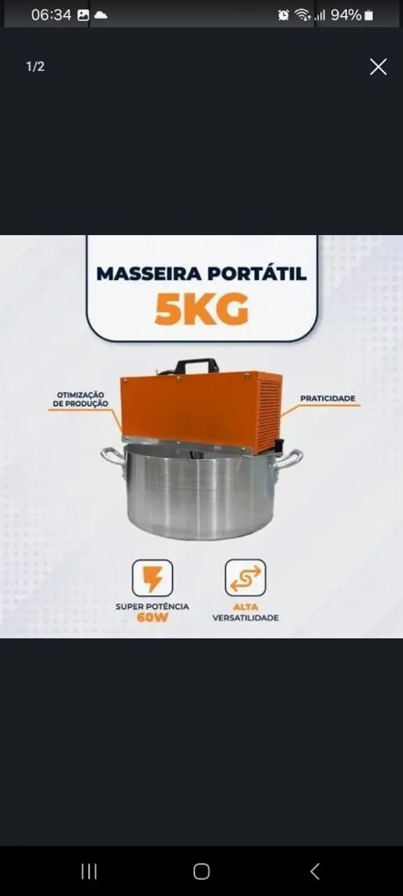 Masseira Profissional Compacta Print - 5kg - Foto 2