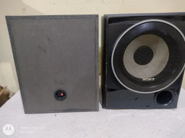 Par de caixas subWoofer Sony SS-WP7500 10 polegadas, 200w cada, 6ohms - Foto 2