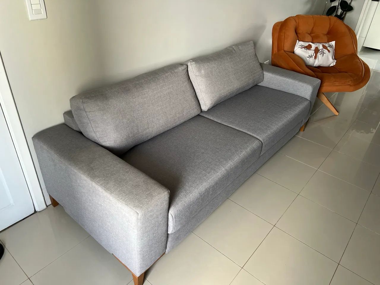Sofar com um ano de uso em perfeito estado  - Foto 3