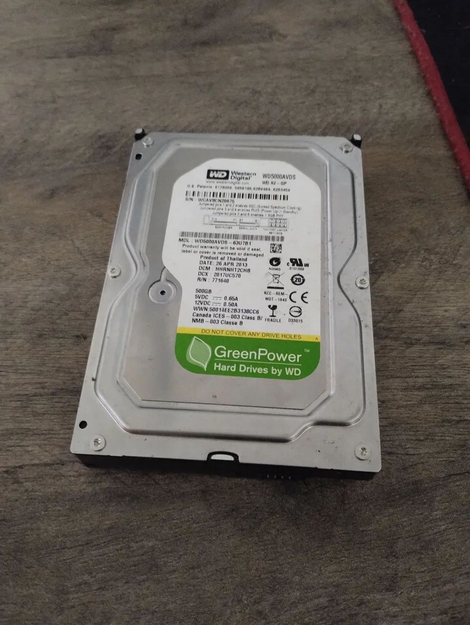 HD 500gb computador 