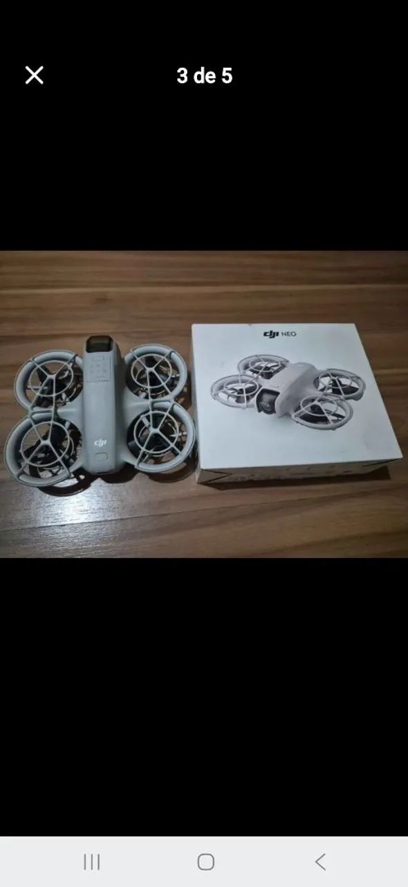 Drone dji neo em eatado de novo