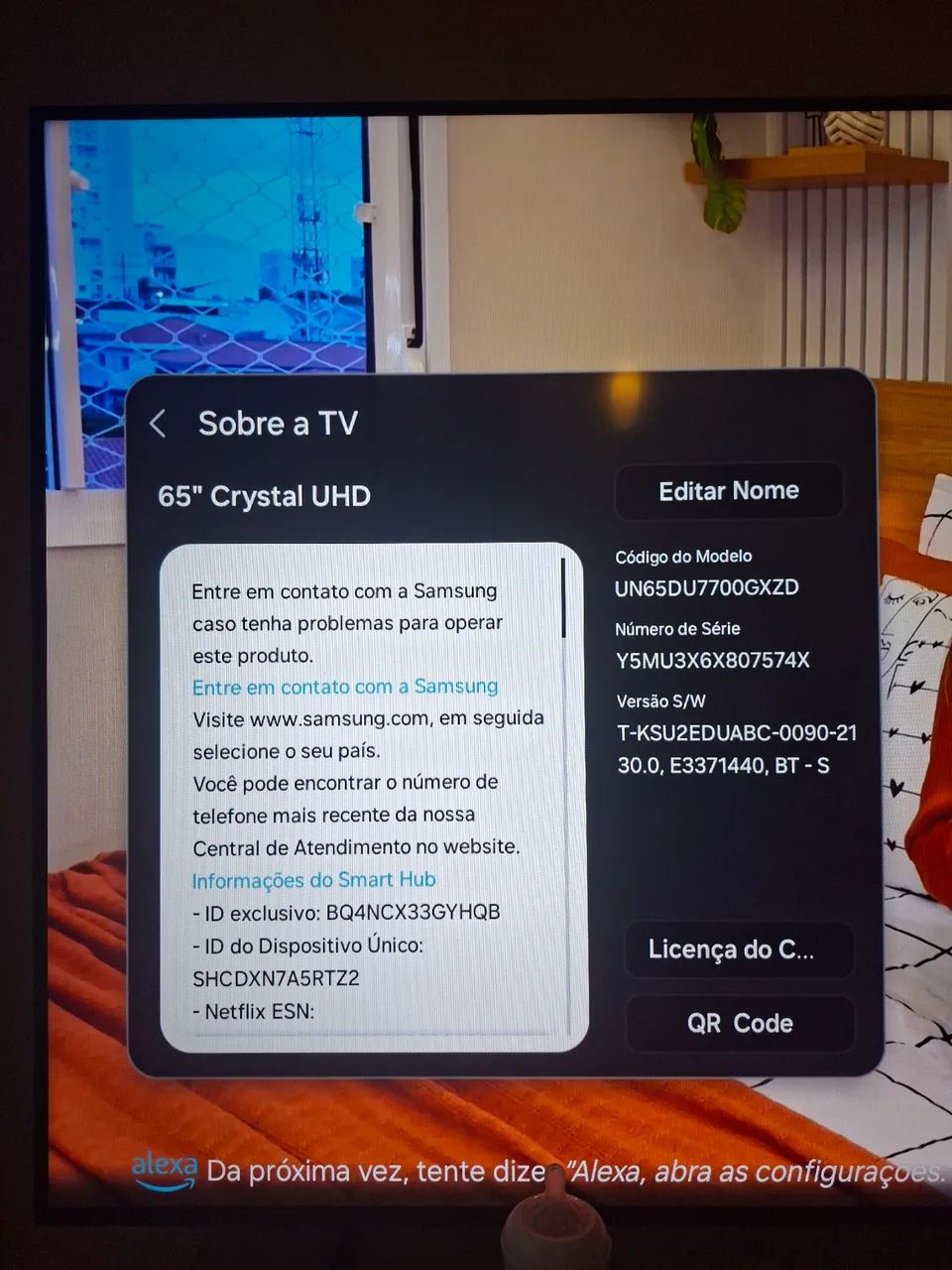 TV SAMSUNG 65 polegadas cristal UHD - Foto 2