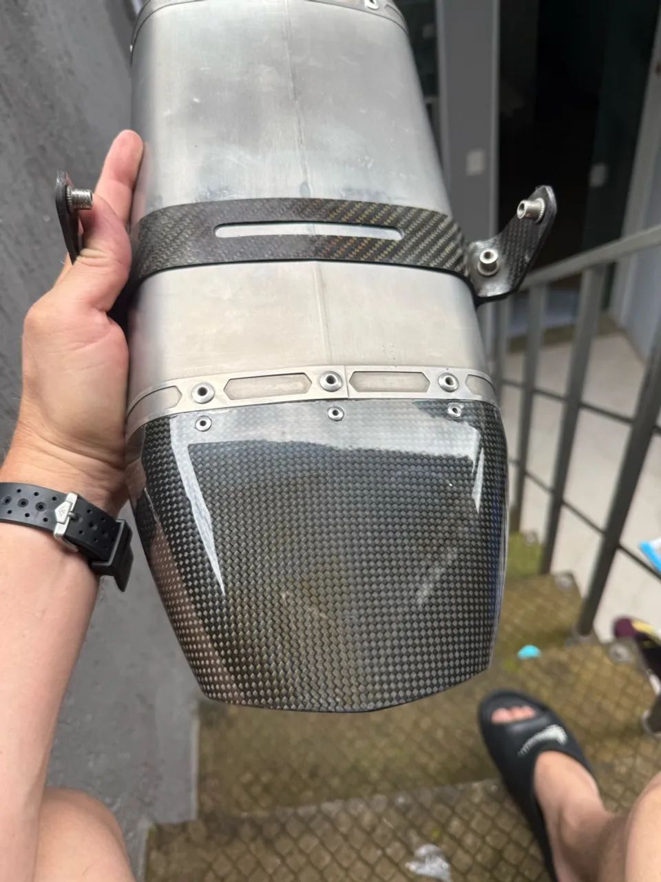 Escapamento Akrapovic Honda Cbr600rr  - Foto 2