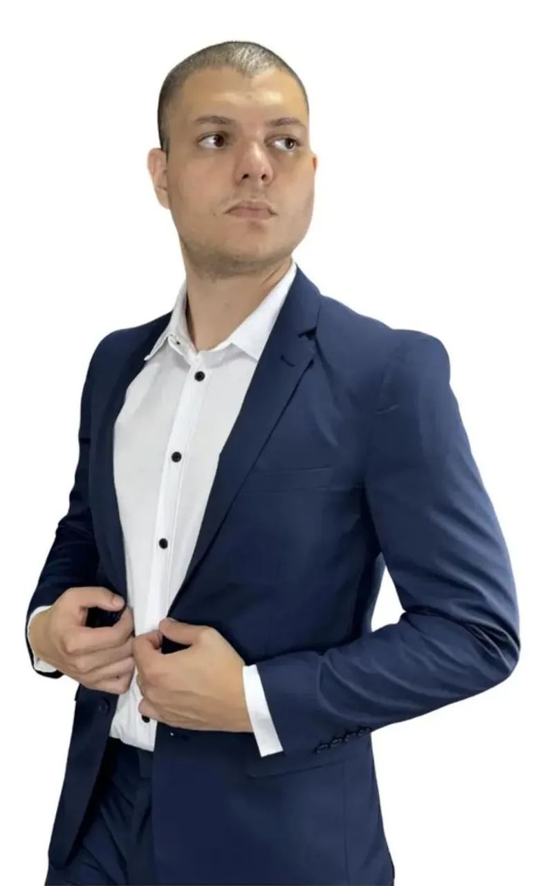 Terno Slim Oxford  - Foto 2