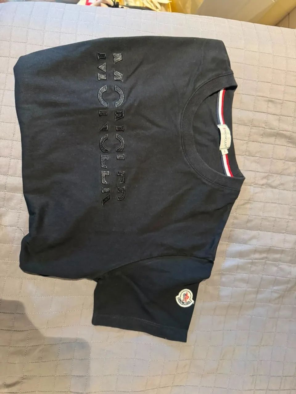 Camiseta Moncler Preta  - Foto 2