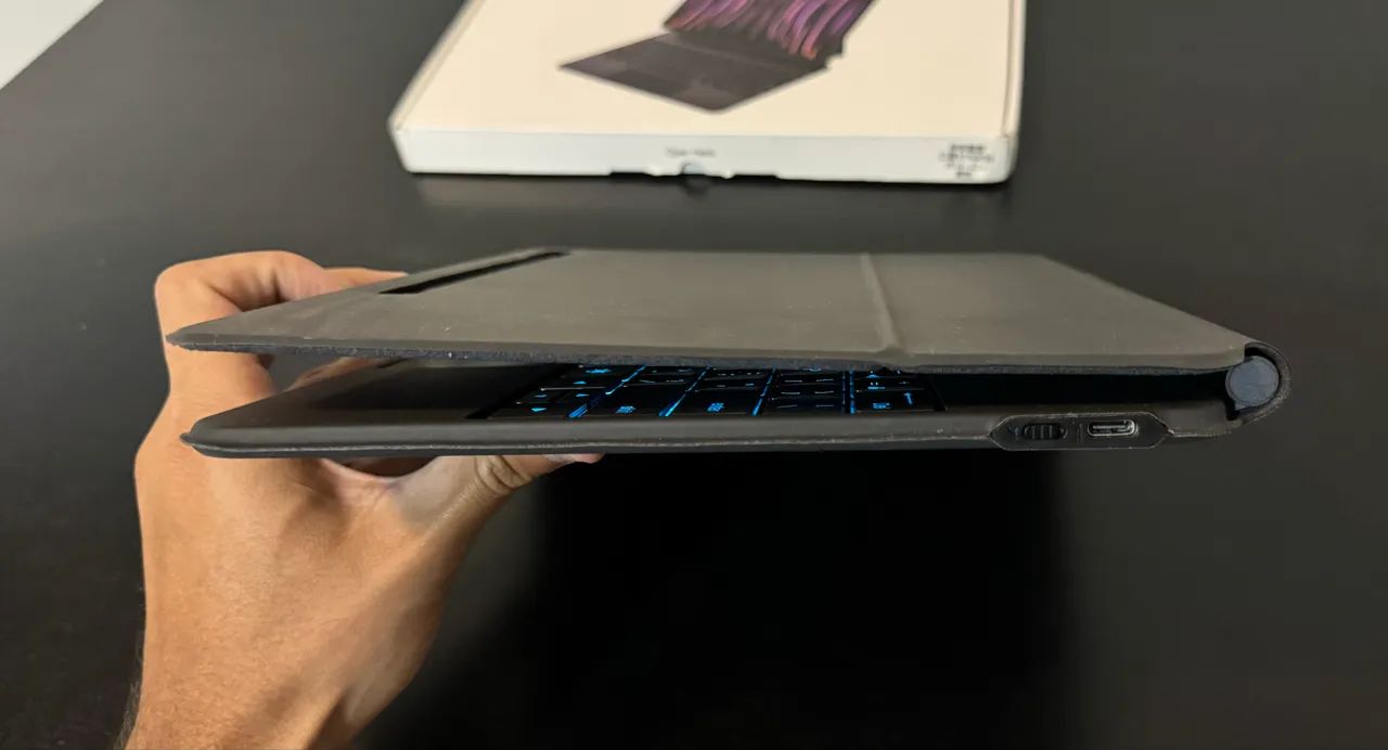 Capa Teclado para Galaxy Tab S7, S8, S9 e S10 - Foto 4