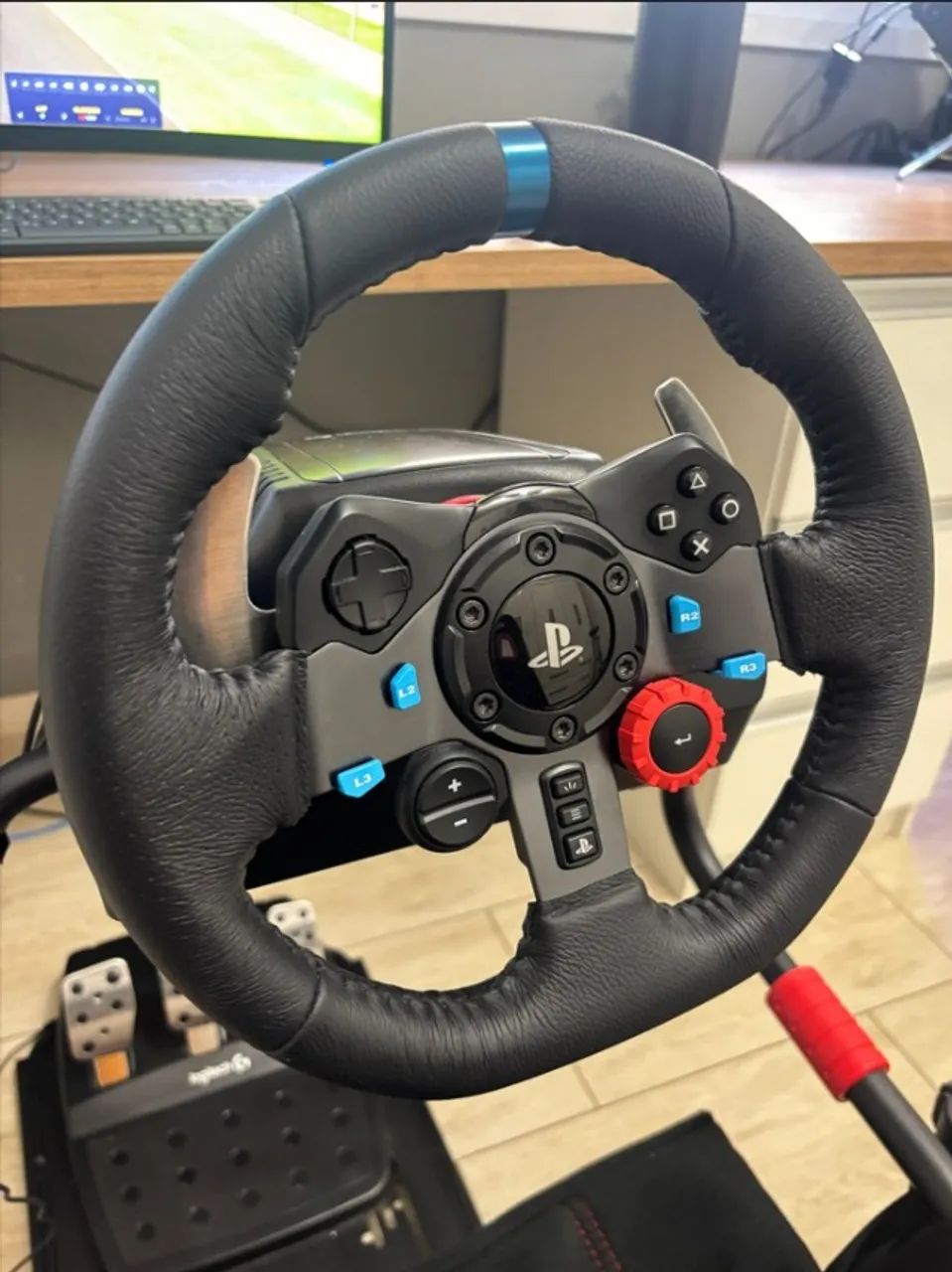 Cockpit Kozz + Logitech G29 (com câmbio) - Foto 5