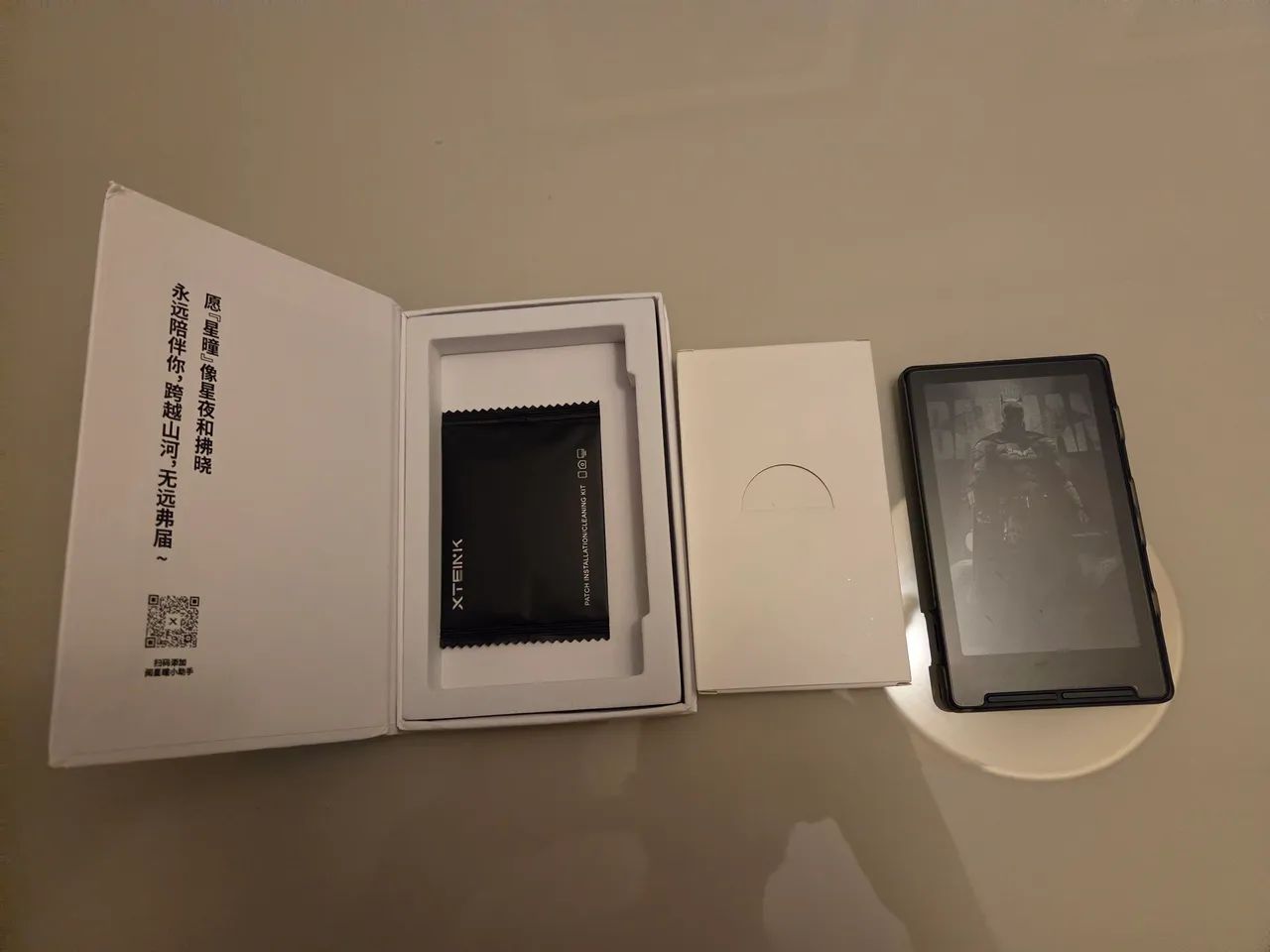 Ereader  xteink 4 com cartão e case proteção  - Foto 2