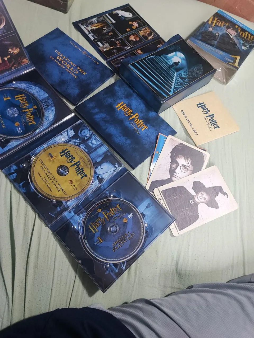 Harry Potter edição definitiva blu-ray importada - Foto 3