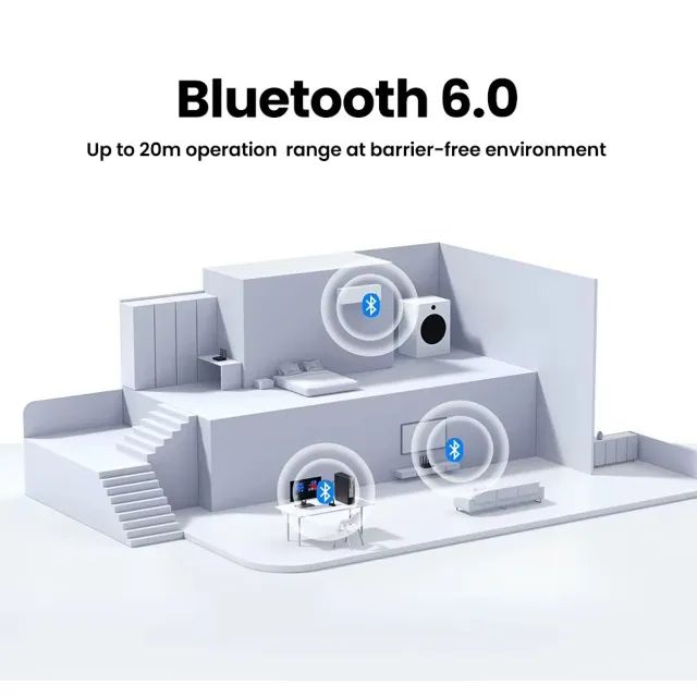 Adaptador Usb Bluetooth 6.0 Ugreen Pc Controle Ps5 Xbox Fone - Foto 4