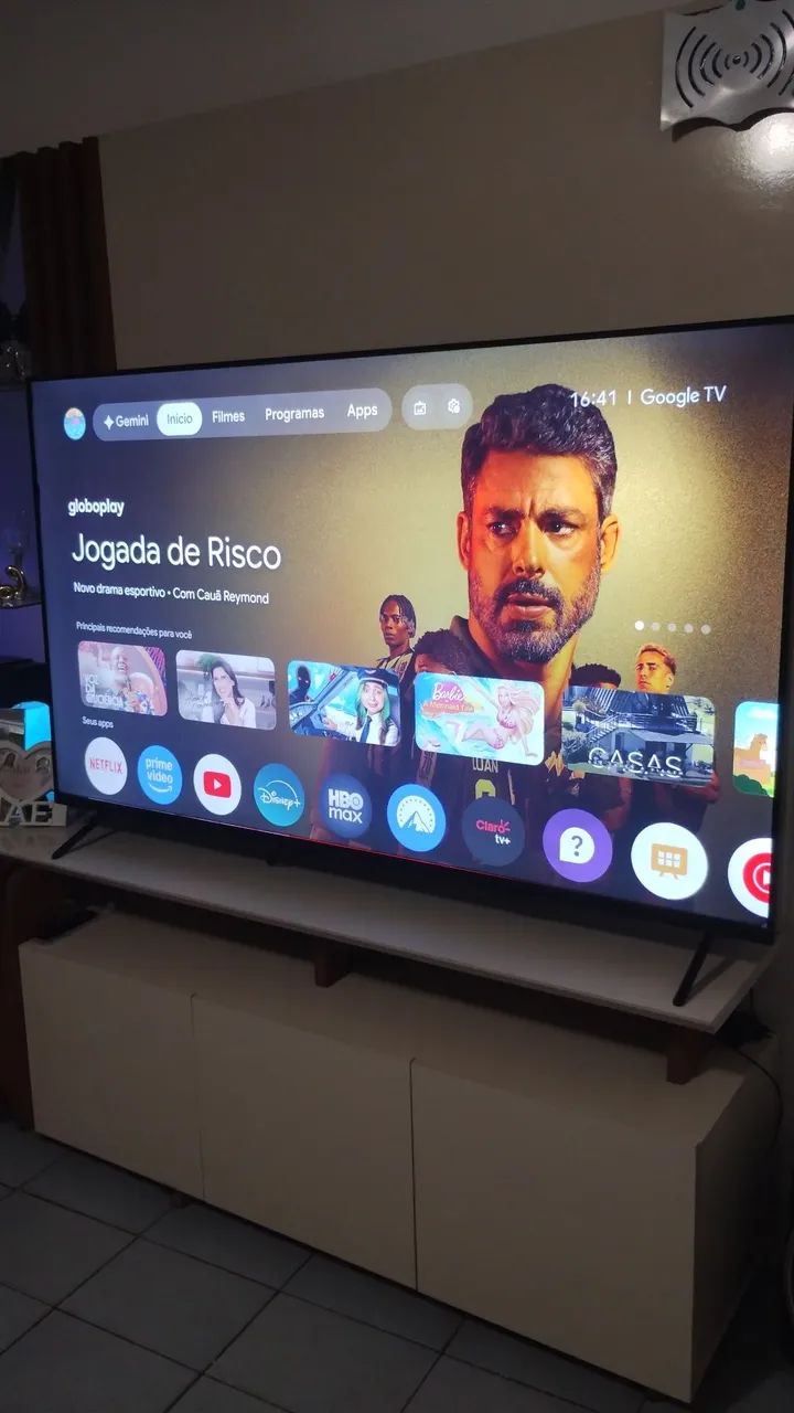 Smartv 65 polegadas 4k comando de voz todos os aplicativos  - Foto 4