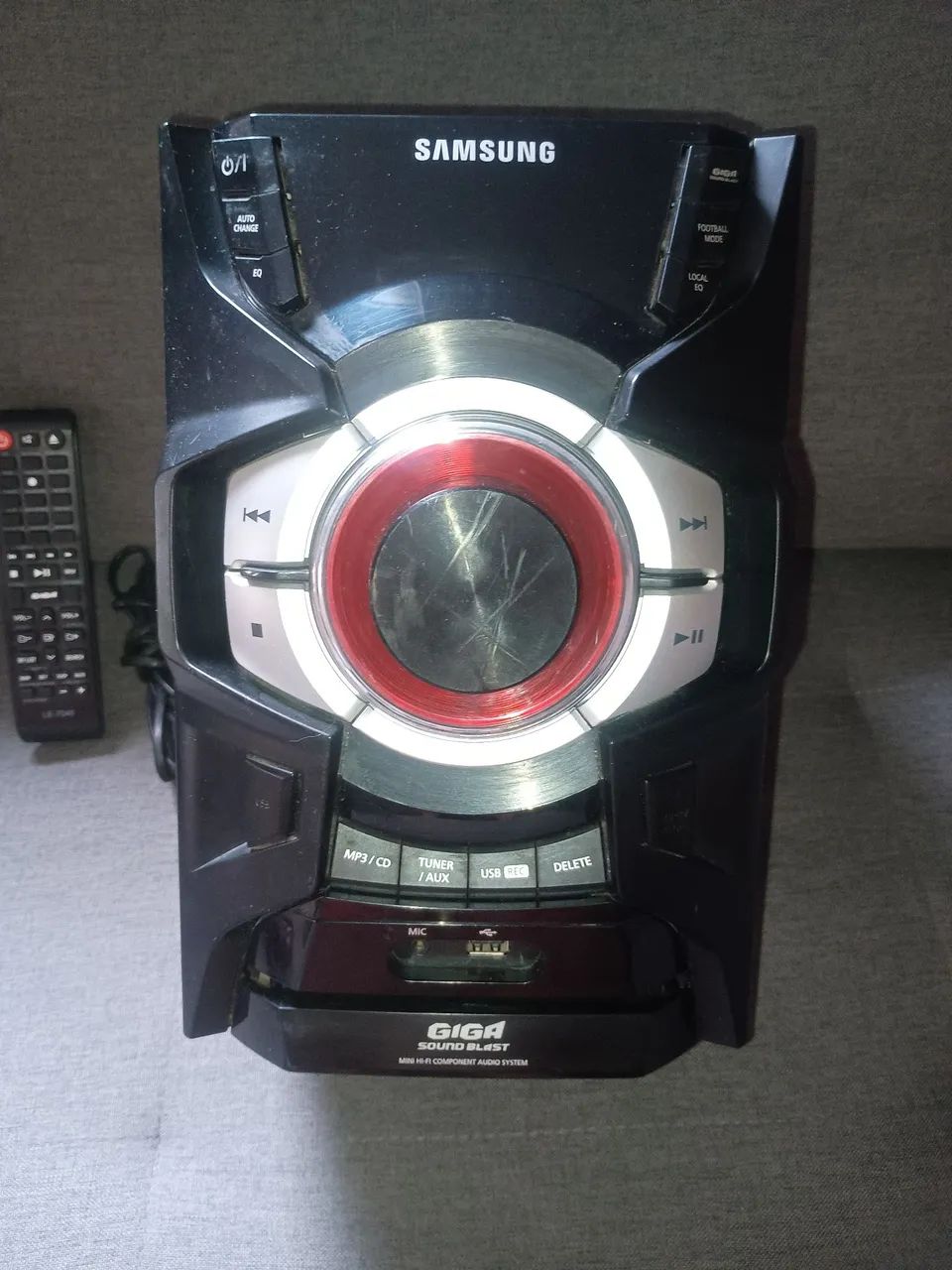 Central microsystem SANSUNG com BLUETOOTH  adaptado - Foto 2