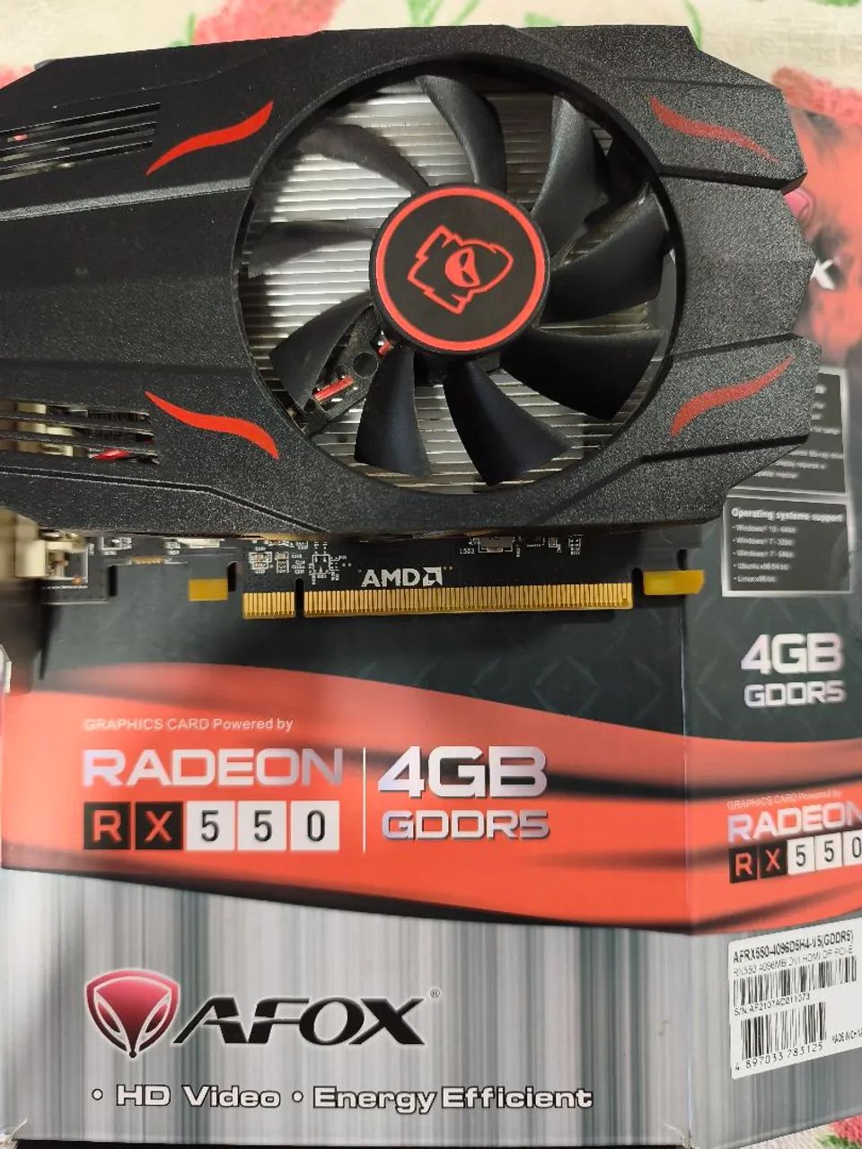 Placa de Video AMD GX550 4G DDR5  - Foto 4