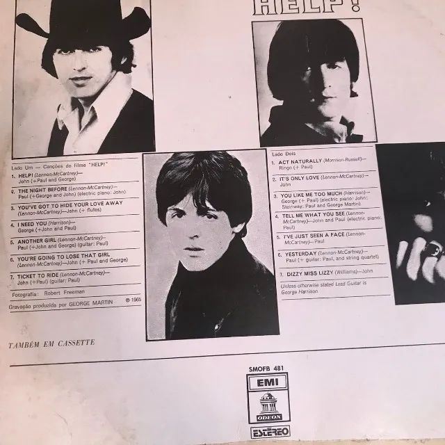lp vinil - the beatles - help! - Foto 3