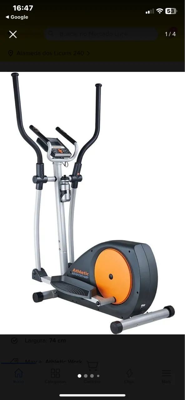 Elíptico Athletic Advanced 