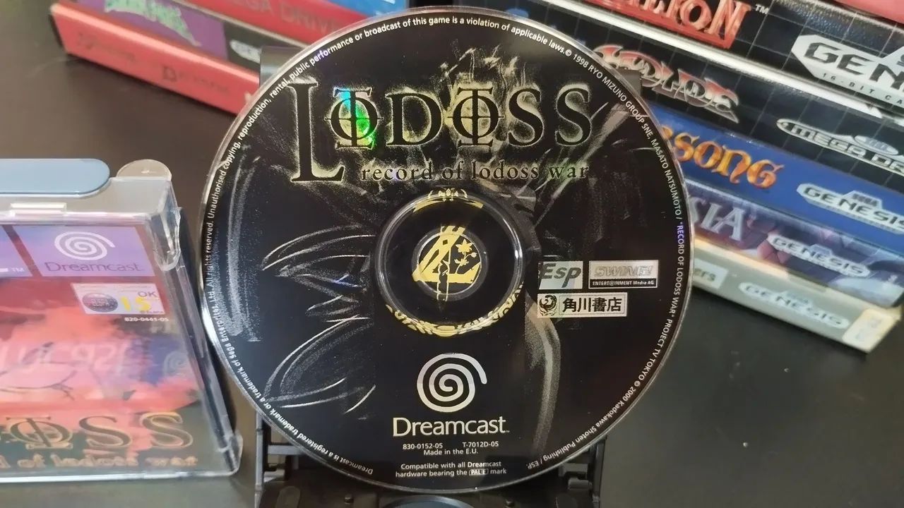 RECORD OF LODOSS WAR CIB SEGA DREAMCAST  - Foto 3