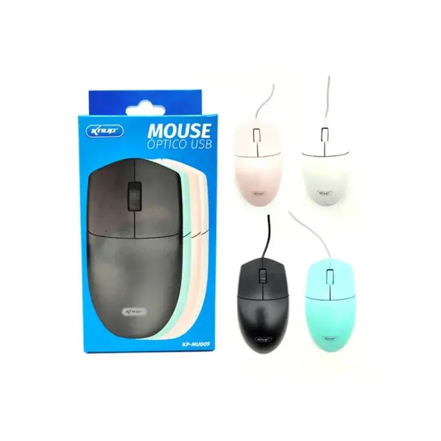 Mouse USB KNUP 1000DPI KP-MU009 Cores