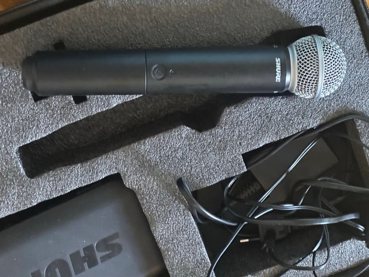 Microfone SM58 sem fio  - Foto 4