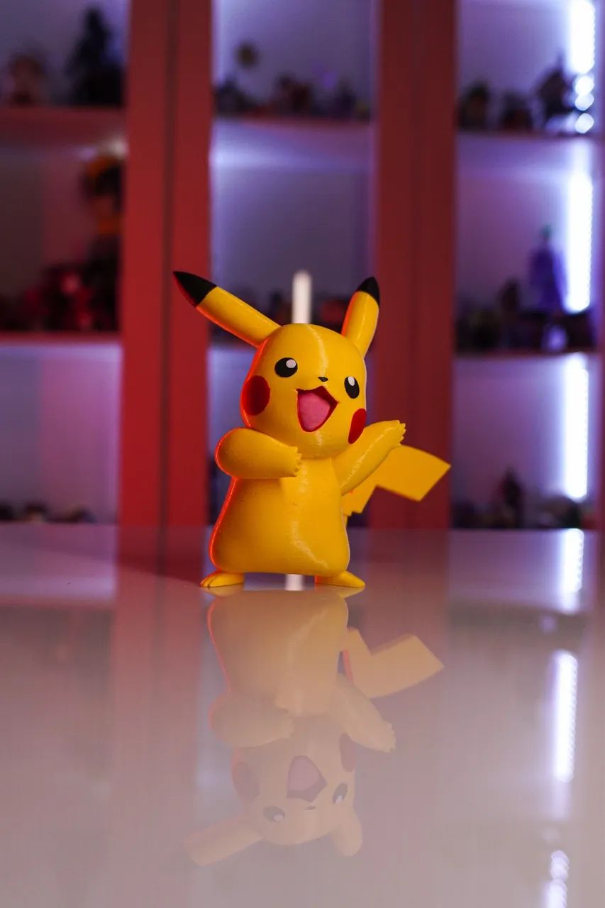 Pikachu impressão 3D - Foto 2