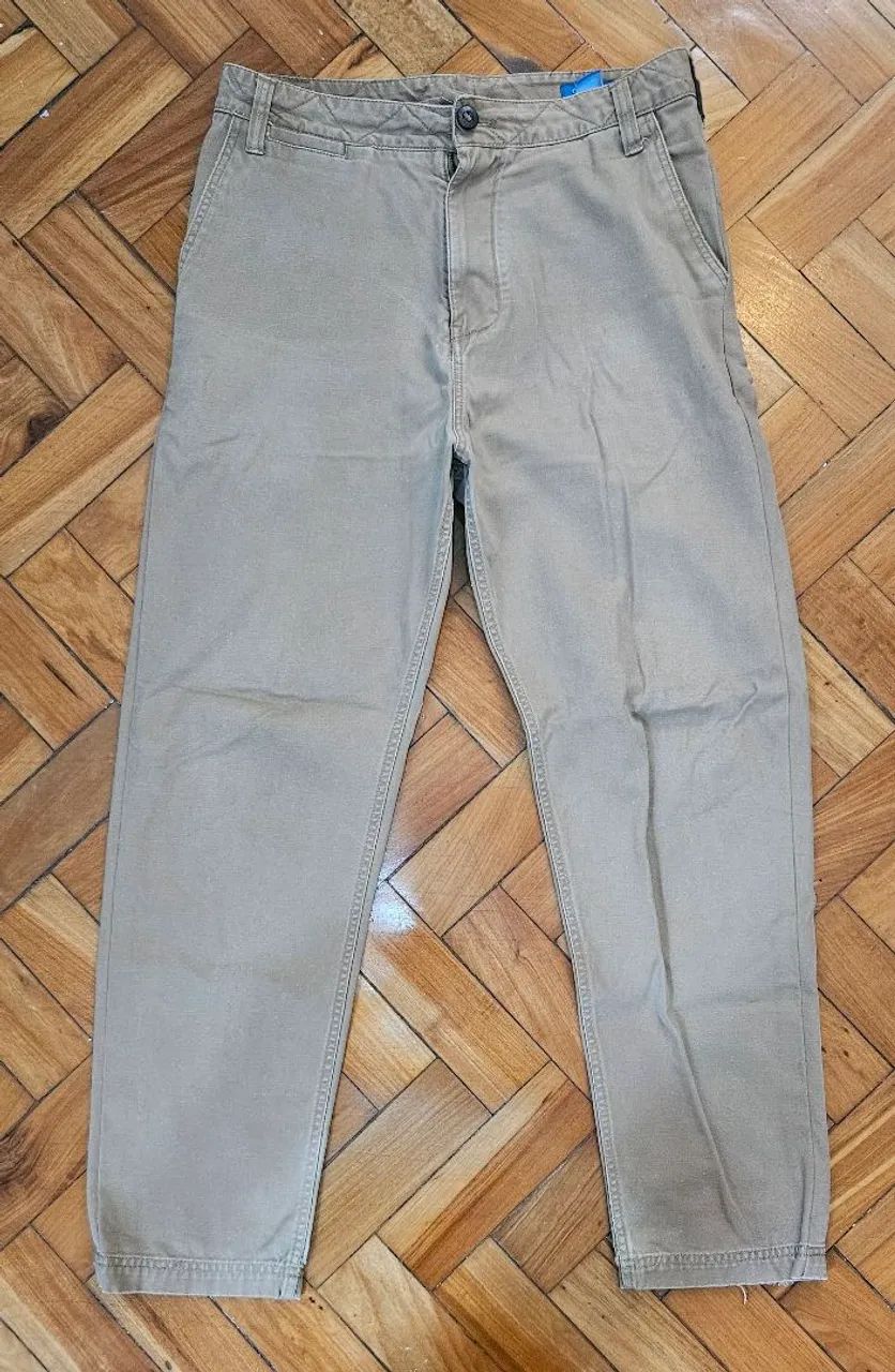 Calça Sarja Adidas Bege