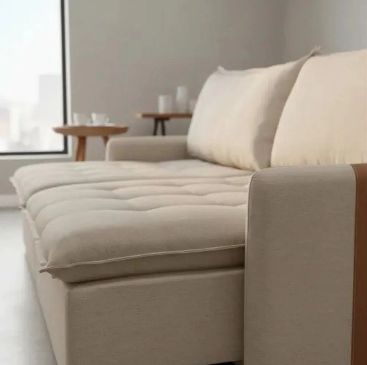 SOFA CAMA FAENZO - FORTBELLO ESTOFADOS*_ - Foto 4