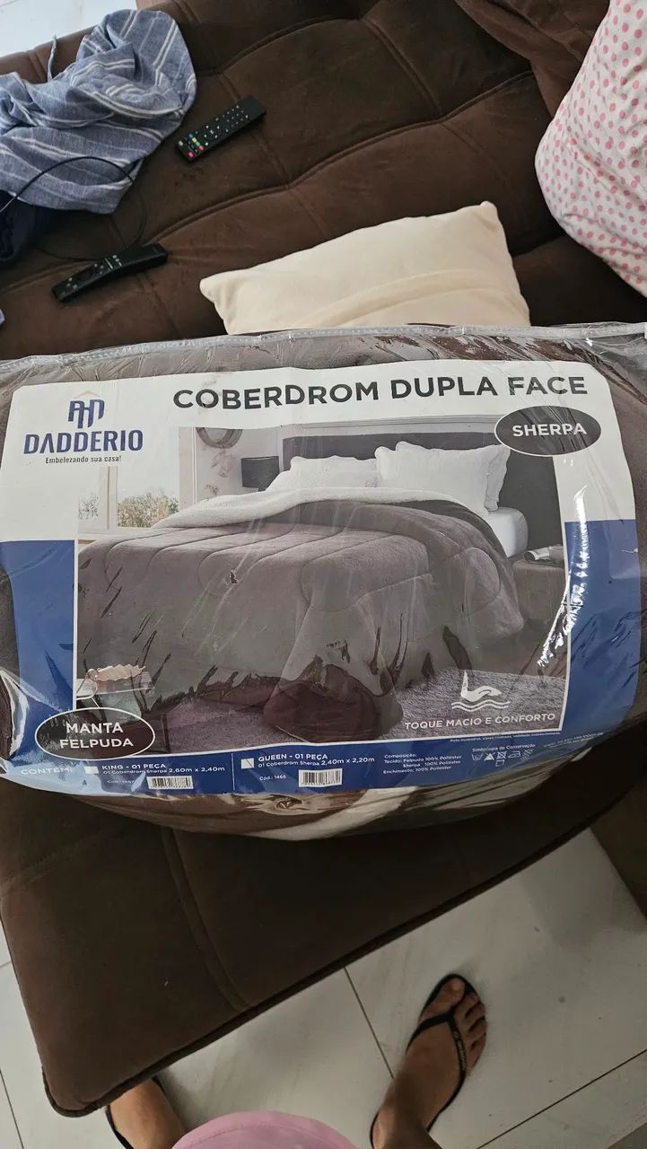 Cobertor dupla face