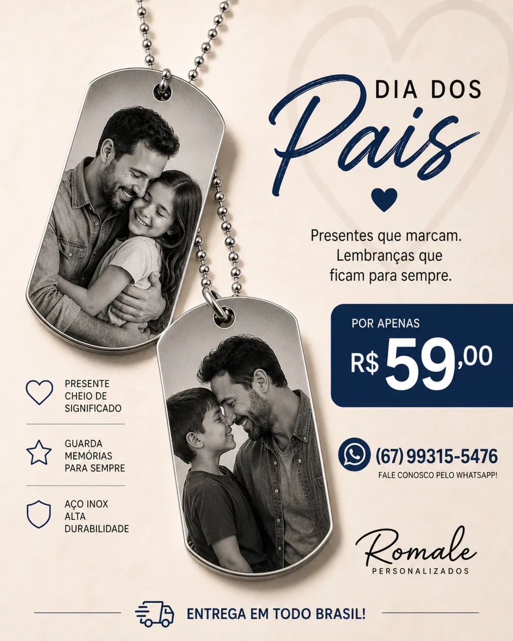 Dog tag personalizada - Foto 2