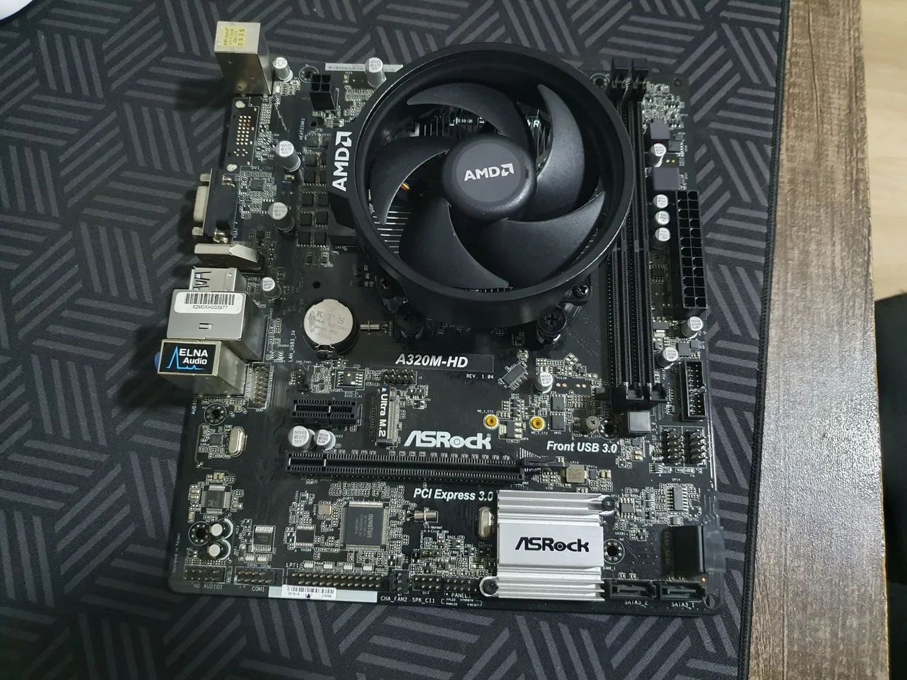 Kit AM4 - Asrock A320M-HD / A10 9700 R7