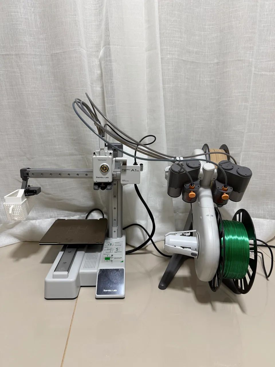 Impressora 3D A1 mini combo sem marcas de uso - Foto 2