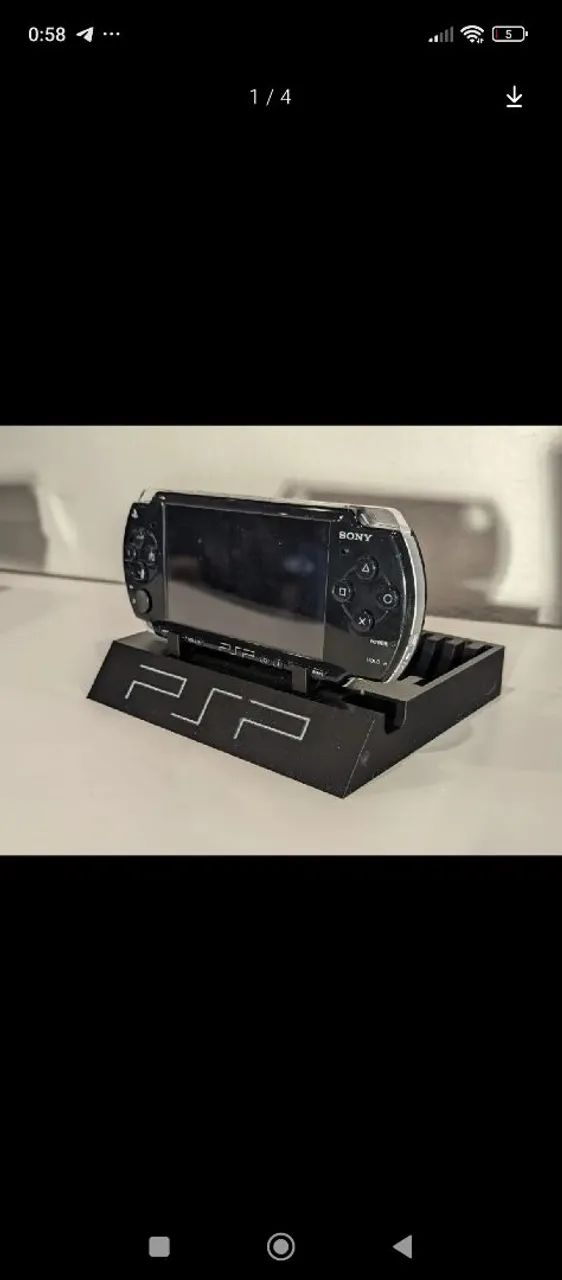 Suporte para PSP e jogos UMd - Foto 3
