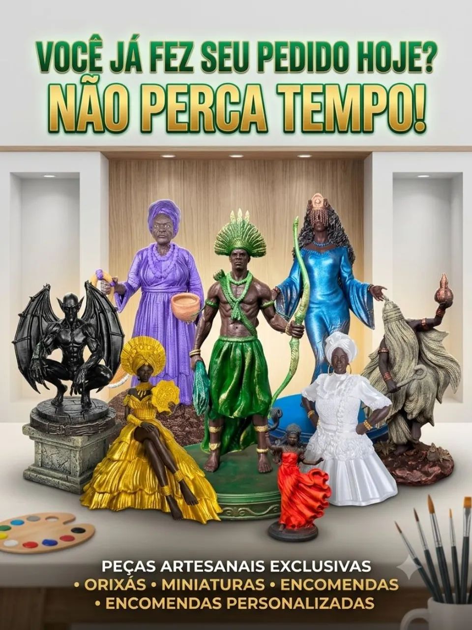 Imagens religiosas de matriz africana