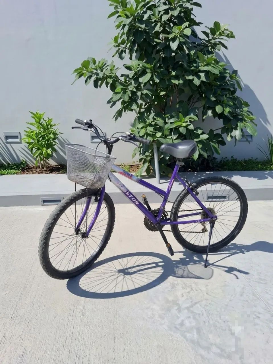 Bicicleta Feminina Aro 26 - Roxa - Foto 2