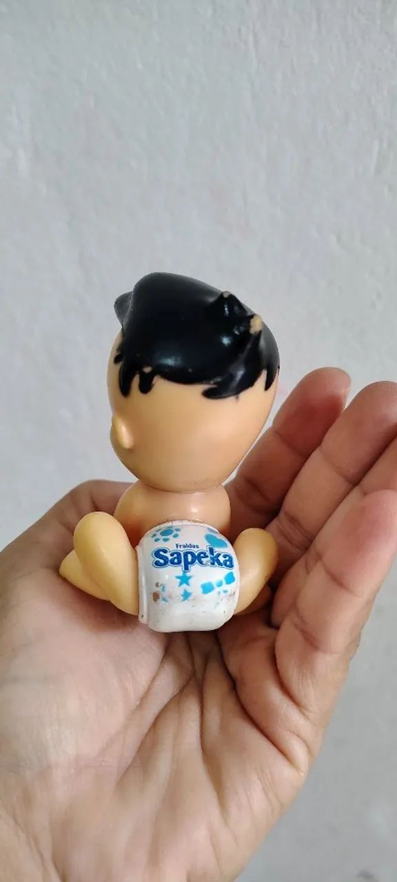 Boneco bebê sapeca antigo  - Foto 2