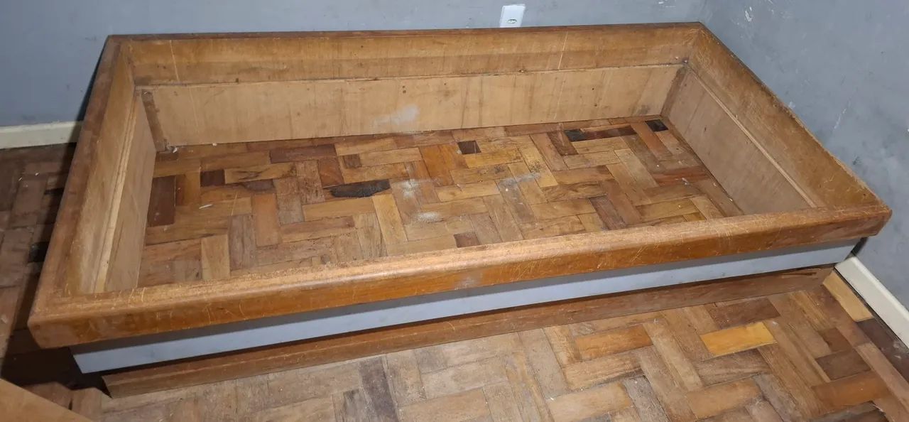 Cama de solteiro de madeira  - Foto 2