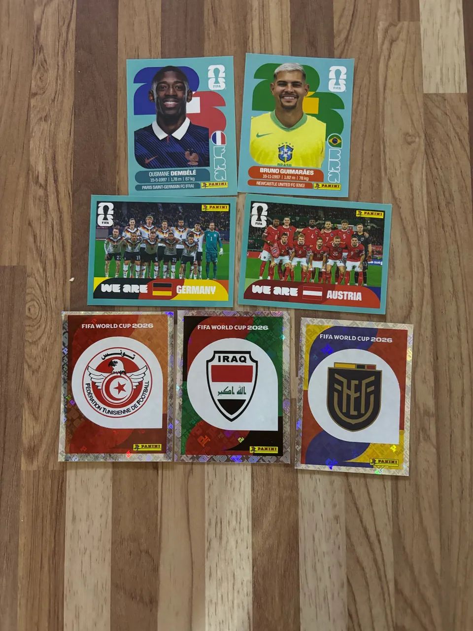 FIGURINHAS DA COPA 26