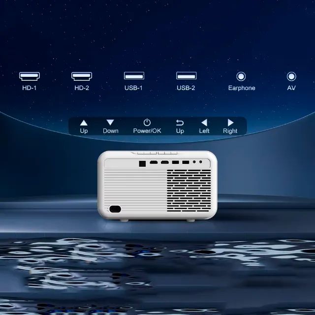Projetor Flixtone D9W Mini - Foto 5