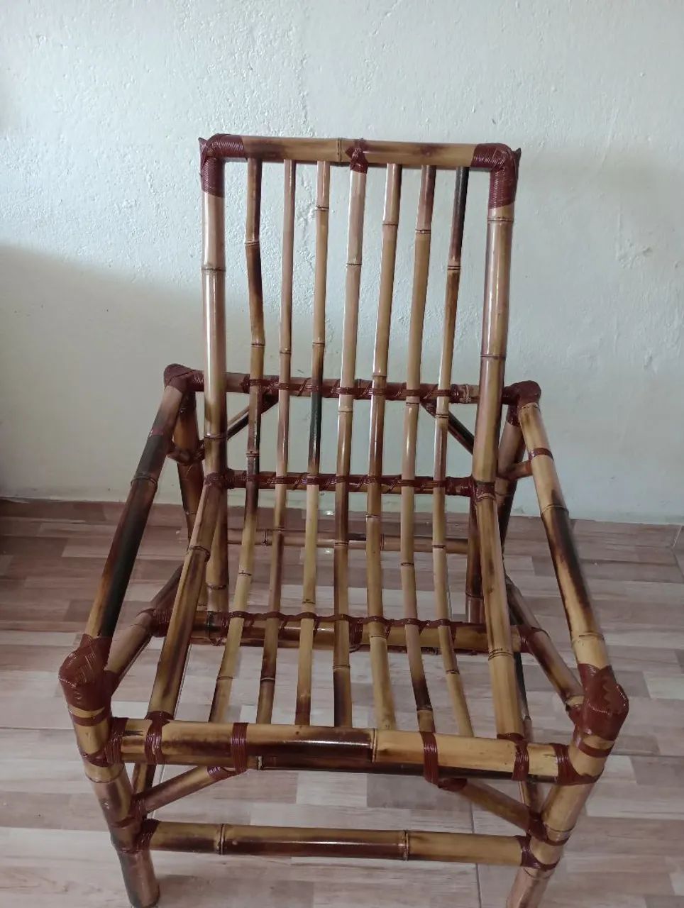 Cadeira de bambu  - Foto 2