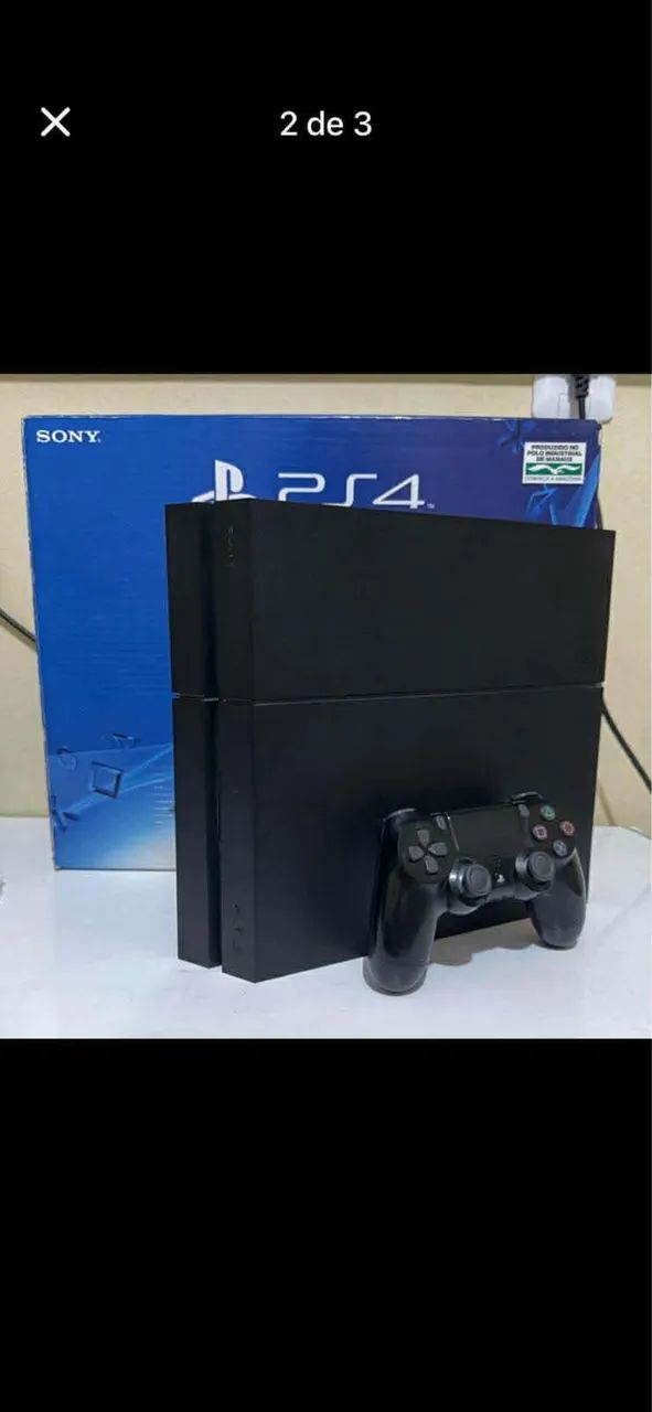PS4 500GB COMPLETO - Consoles de Vídeo Game - Jardim Tavares
