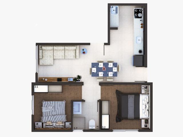 Residencial Heloísa - Costa e Silva - Foto 9