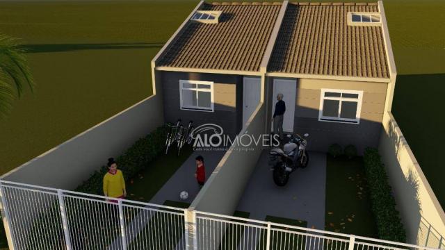 Casa com 2 dormitórios à venda, 41 m² por r$ 160.000 - campo de santana - curitiba/pr - Foto 2