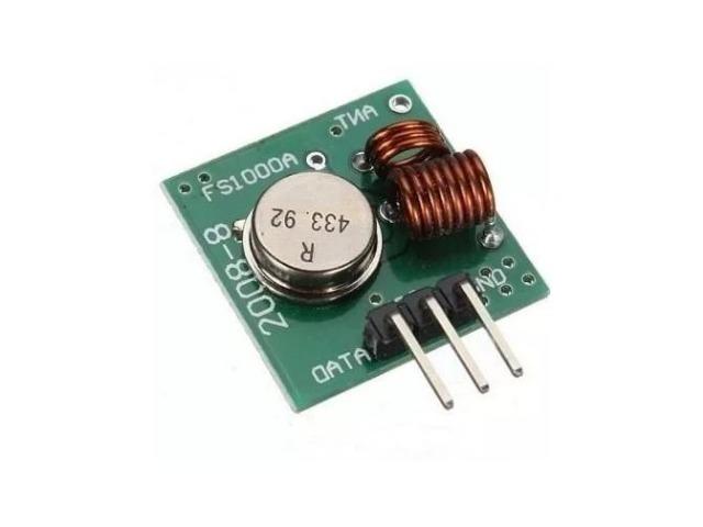 COD-AM19 Módulo Rf Transmissor Receptor 433mhz Arduino Pic Raspberry Robotica - Foto 2