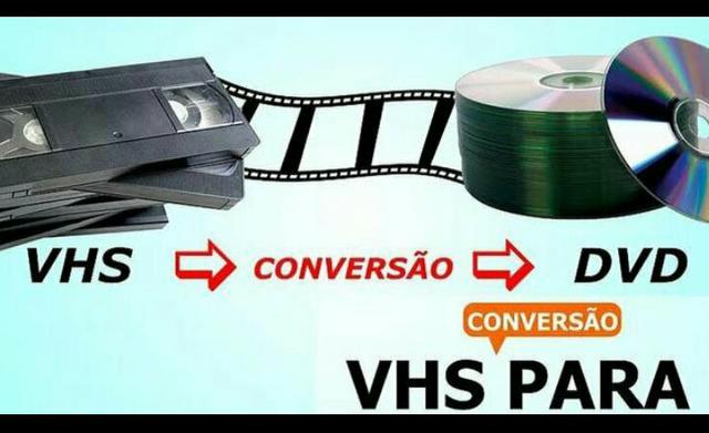 Conversão VHS Para DVD