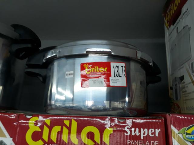 Panela de Pressão 13lts sem cabo Profissional Eirilar - Foto 2