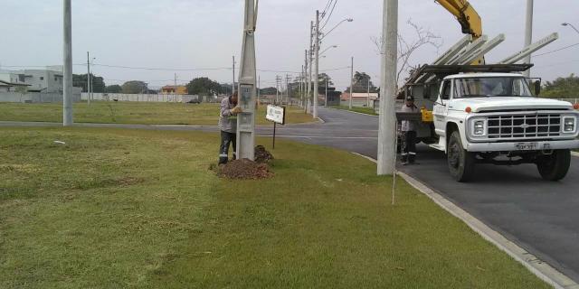 Poste Padrão Pronto e Instalado em Pindamonhangaba