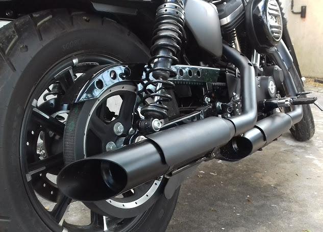 Ponteiras Escape Sportster 883/ 1200C / 48 - Foto 6
